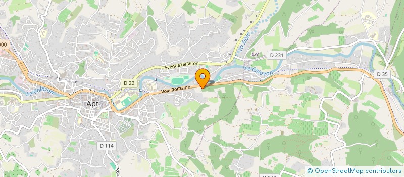 localisation de l'entreprise MADAME CAROLE LOMBARD  APT