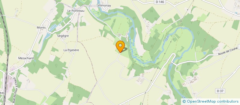 localisation de l'entreprise MADAME CAROLE LOMBARDOT  CHAMPAGNE-SAINT-HILAIRE