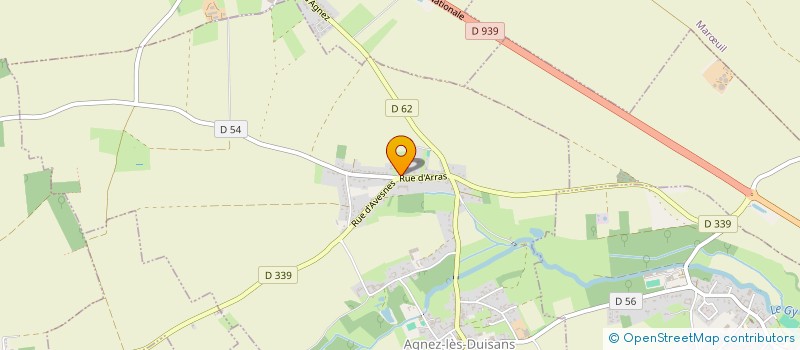 localisation de l'entreprise MADAME CAROLE LOUIS  AGNEZ-LES-DUISANS