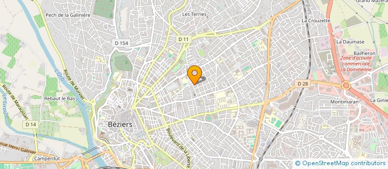 localisation de l'entreprise MADAME CAROLE MACIA à BEZIERS