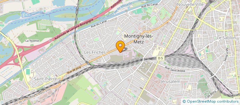 localisation de l'entreprise MADAME CAROLE MAGNE KAMDEM à MONTIGNY-LES-METZ