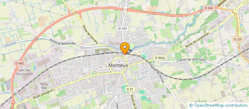 localisation de l'entreprise MADAME CAROLE MAILLARD  MONTEUX