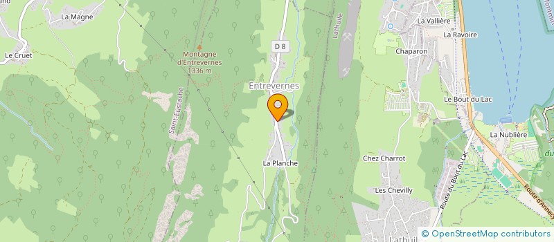 localisation de l'entreprise MADAME CAROLE MAILLET  ENTREVERNES