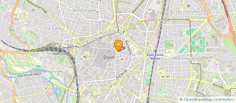 localisation de l'entreprise MADAME CAROLE MAILLET à DIJON