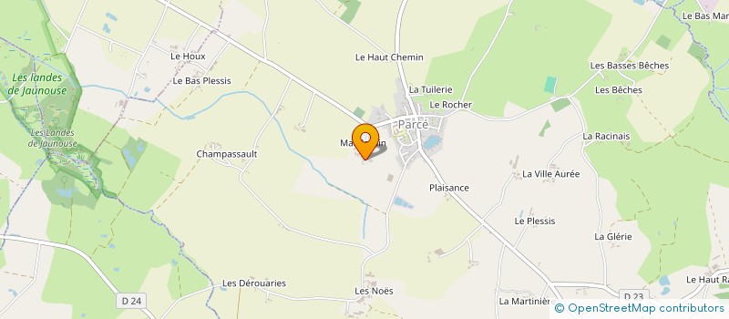 localisation de l'entreprise MADAME CAROLE MAKUETCHE SOBEUNE  PARCE