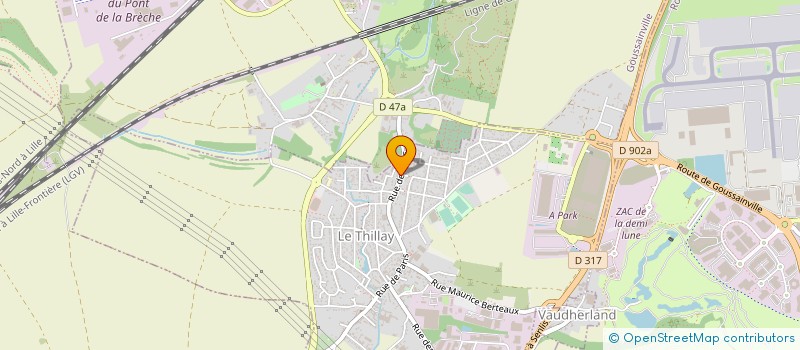 localisation de l'entreprise MADAME CAROLE MALMEZAC à GONESSE