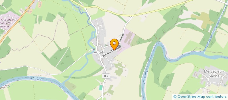 localisation de l'entreprise MADAME CAROLE MARKOVIC  AUTET