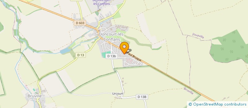 localisation de l'entreprise MADAME CAROLE MARQUET  DONCOURT-LES-CONFLANS