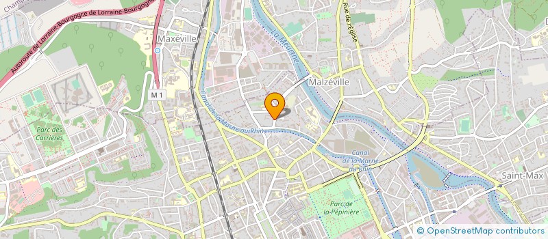 localisation de l'entreprise MADAME CAROLE MARSOT  NANCY