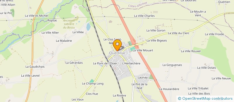 localisation de l'entreprise MADAME CAROLE MARTEL  GAEL