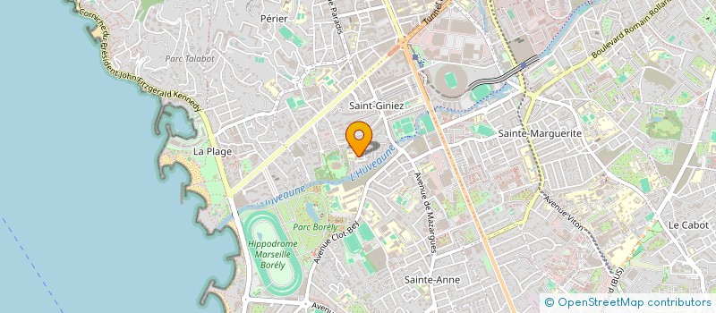 localisation de l'entreprise MADAME CAROLE MARTEL à MARSEILLE