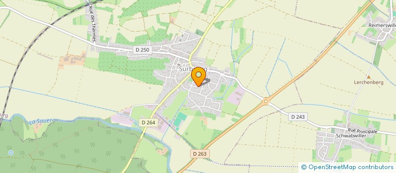 localisation de l'entreprise MADAME CAROLE MARTIN  SURBOURG