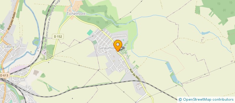 localisation de l'entreprise MADAME CAROLE MASINI  GIRAUMONT