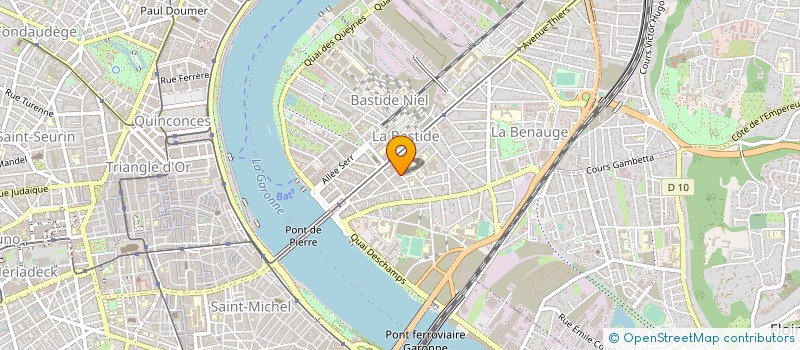 localisation de l'entreprise MADAME CAROLE MASSE  BORDEAUX