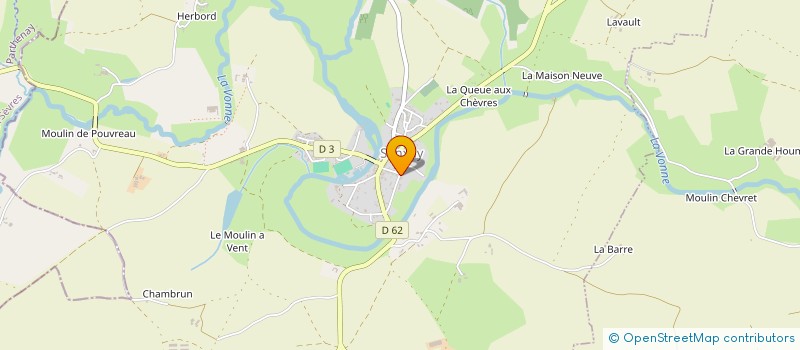 localisation de l'entreprise MADAME CAROLE MASSE à SANXAY