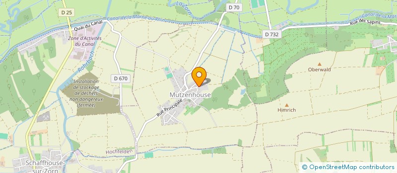 localisation de l'entreprise MADAME CAROLE MASTIO  MUTZENHOUSE