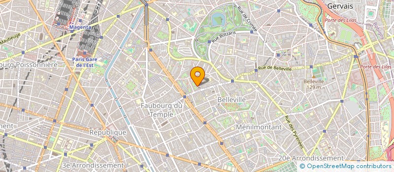 localisation de l'entreprise MADAME CAROLE MATRAY  PARIS