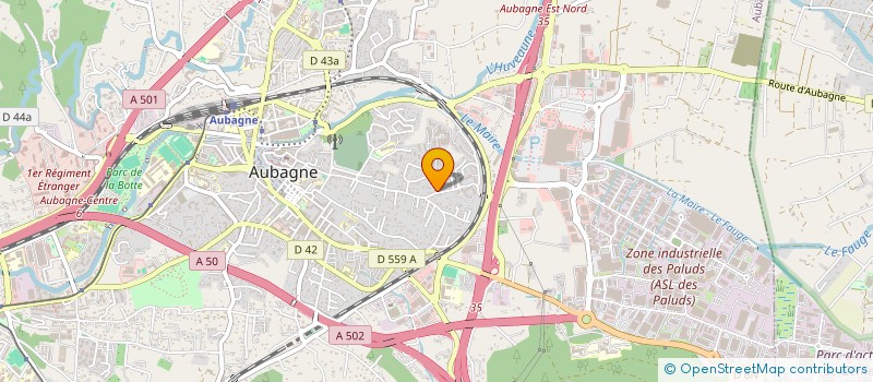 localisation de l'entreprise MADAME CAROLE MAUBERRET à AUBAGNE