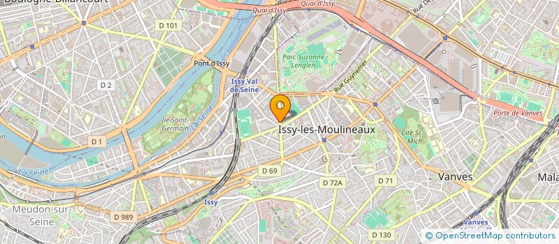 localisation de l'entreprise MADAME CAROLE MAUPAIN à ISSY-LES-MOULINEAUX