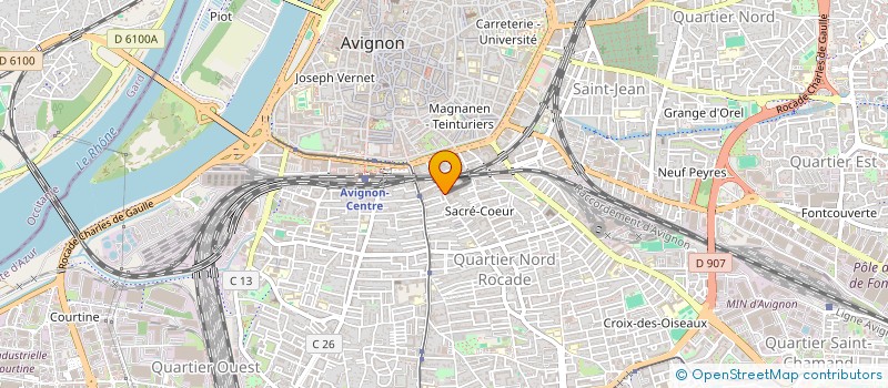 localisation de l'entreprise MADAME CAROLE MEIMOUN  AVIGNON