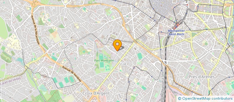 localisation de l'entreprise MADAME CAROLE MEISSONNIER à MONTPELLIER