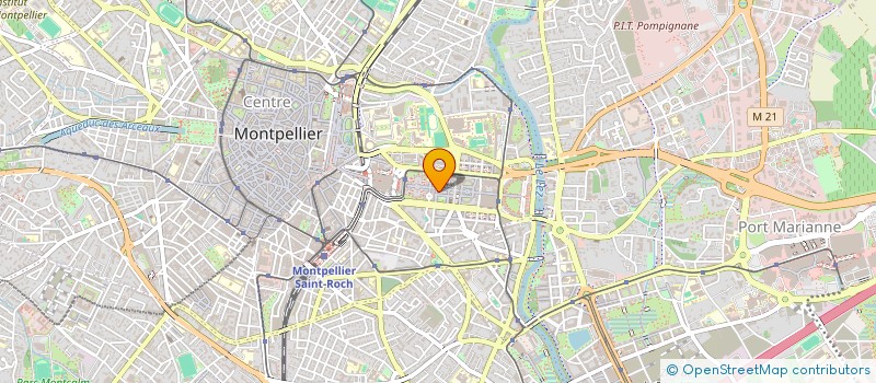 localisation de l'entreprise MADAME CAROLE MENAHEM à MONTPELLIER