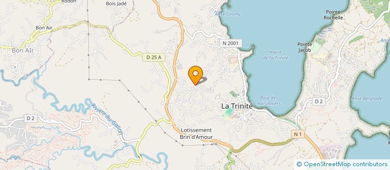 localisation de l'entreprise MADAME CAROLE MERRET - CONSTANT  TRINITE