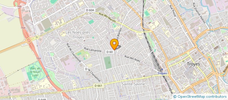 localisation de l'entreprise MADAME CAROLE MESSAIN à TROYES