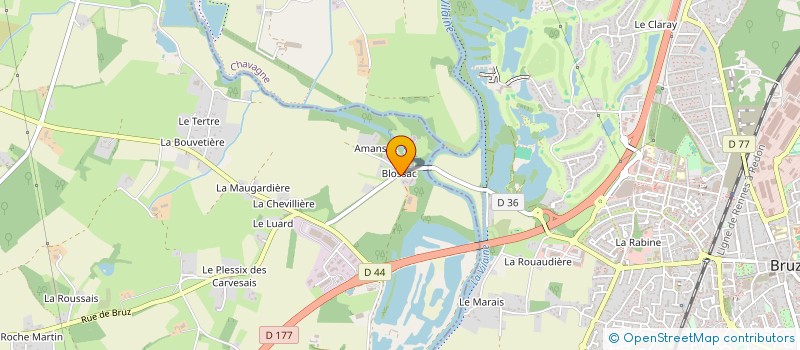 localisation de l'entreprise MADAME CAROLE METAIRIE  GOVEN