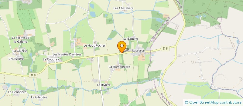 localisation de l'entreprise MADAME CAROLE MICHAUD  LOIREAUXENCE