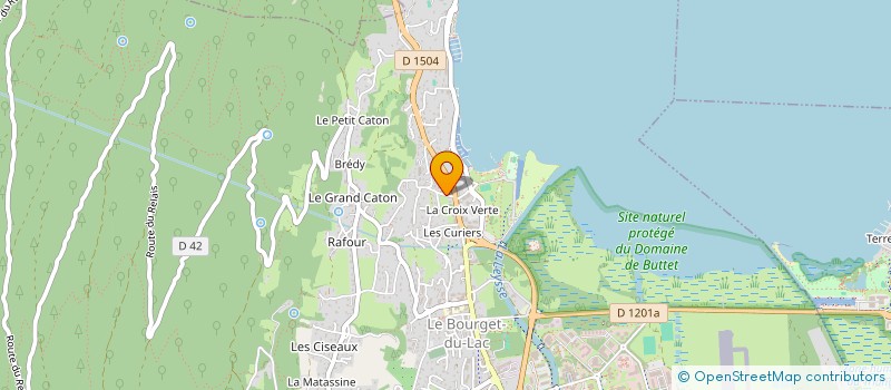 localisation de l'entreprise MADAME CAROLE MICHON  LE BOURGET-DU-LAC