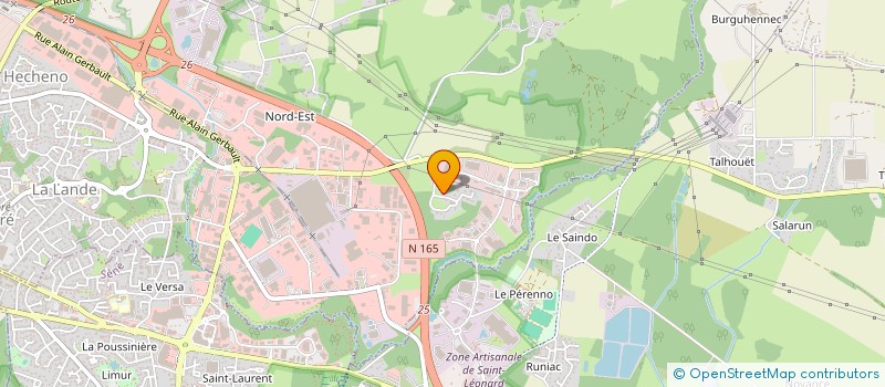 localisation de l'entreprise MADAME CAROLE MINOTTI à VANNES