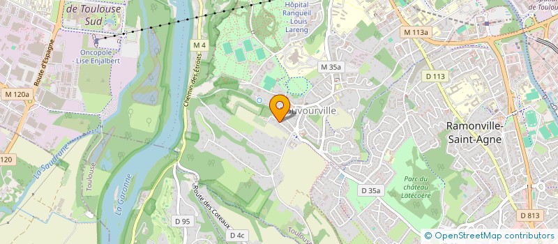 localisation de l'entreprise MADAME CAROLE MOLINA à TOULOUSE