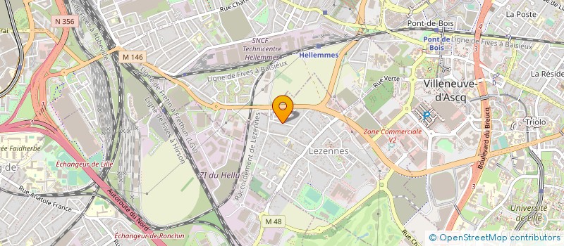 localisation de l'entreprise MADAME CAROLE MOMONT à LILLE