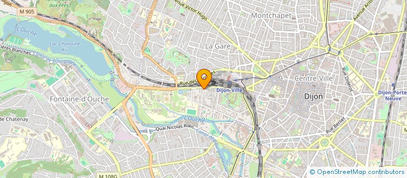 localisation de l'entreprise MADAME CAROLE MONOT à DIJON