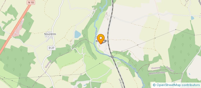 localisation de l'entreprise MADAME CAROLE MOREAU  VIVONNE