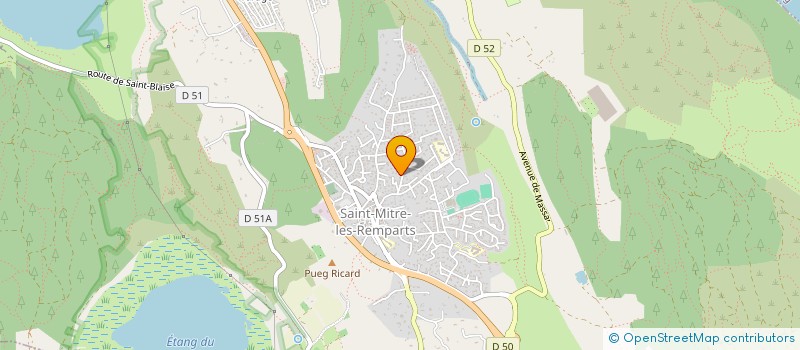 localisation de l'entreprise MADAME CAROLE MOREAU à SAINT-MITRE-LES-REMPARTS