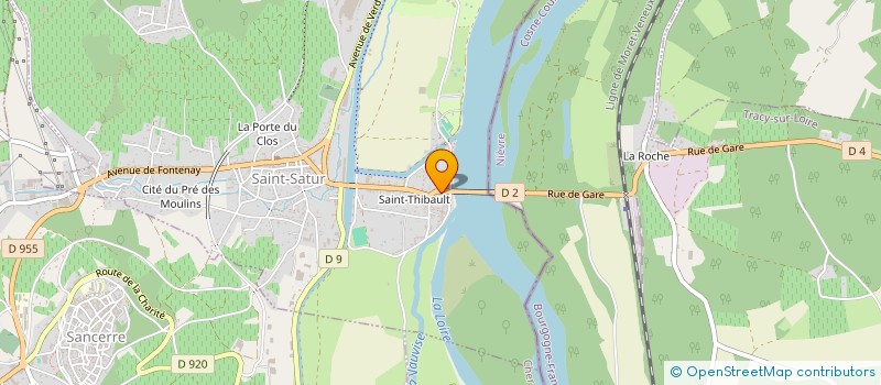 localisation de l'entreprise MADAME CAROLE MORIN à LA CHARITE-SUR-LOIRE