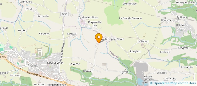 localisation de l'entreprise MADAME CAROLE MORIN  PLONEIS