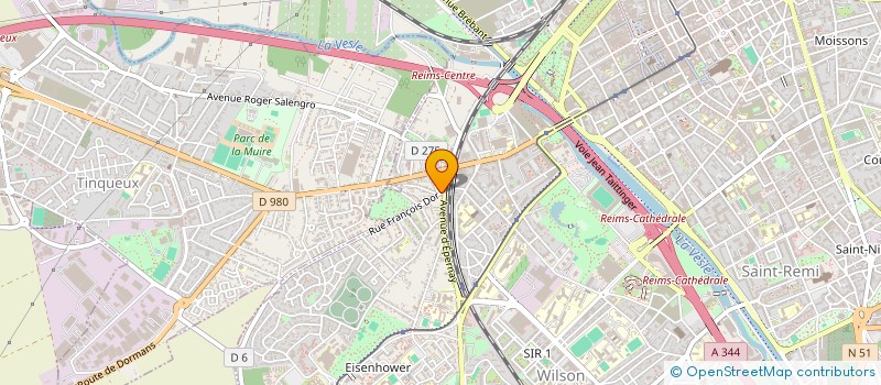 localisation de l'entreprise MADAME CAROLE MUNCH  REIMS