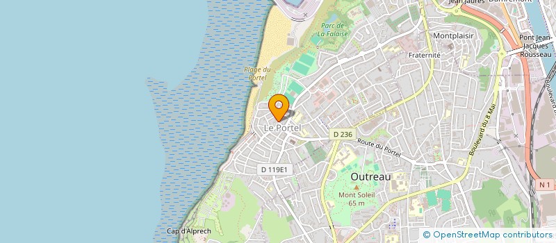 localisation de l'entreprise MADAME CAROLE NACHTRIEB  LE PORTEL