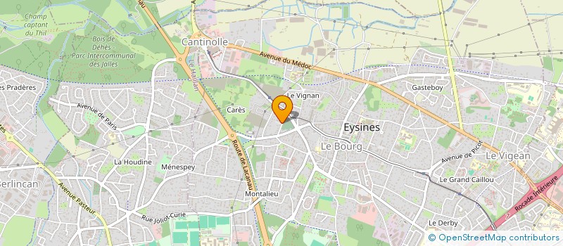 localisation de l'entreprise MADAME CAROLE NAUD  EYSINES