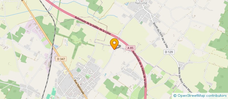 localisation de l'entreprise MADAME CAROLE NAUDIN  VIVY