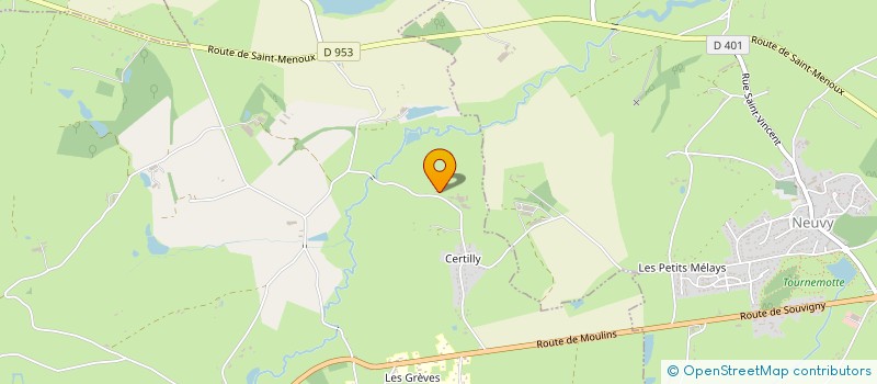 localisation de l'entreprise MADAME CAROLE NEYRIAL  COULANDON