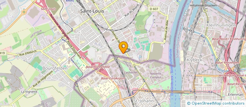 localisation de l'entreprise MADAME CAROLE NGBOKO  SAINT-LOUIS