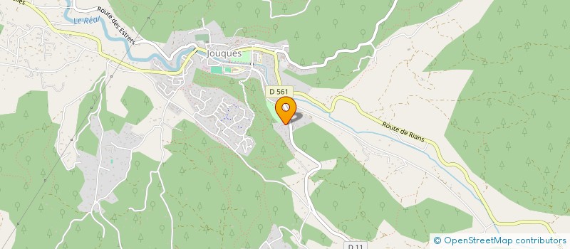 localisation de l'entreprise MADAME CAROLE NICOLAS  JOUQUES