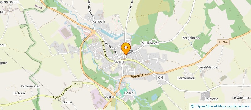 localisation de l'entreprise MADAME CAROLE NOAL  SIZUN