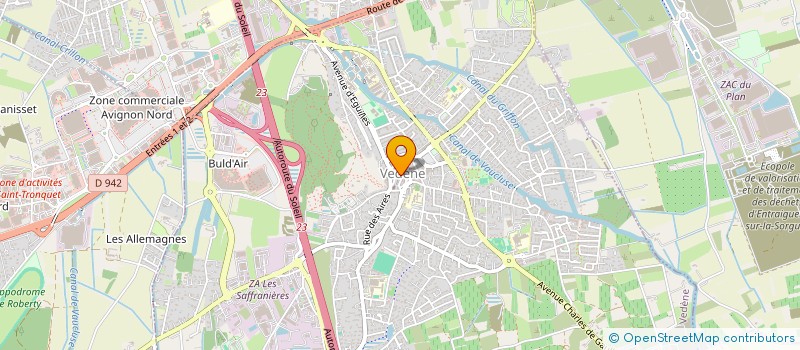 localisation de l'entreprise MADAME CAROLE NOBILINI  VEDENE