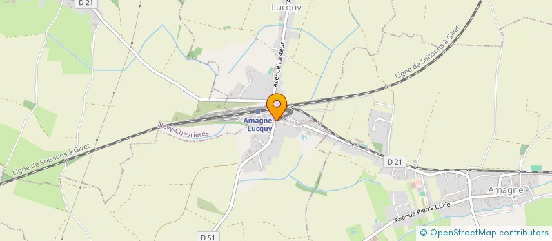 localisation de l'entreprise MADAME CAROLE NOIROT  COUCY