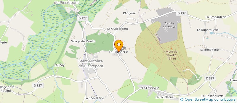 localisation de l'entreprise MADAME CAROLE NORMAND  NEHOU